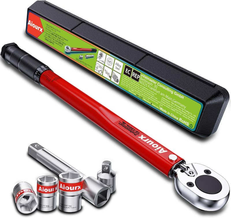 Photo 1 of Aiourx 1/2 Inch Drive Click Torque Wrench Set
