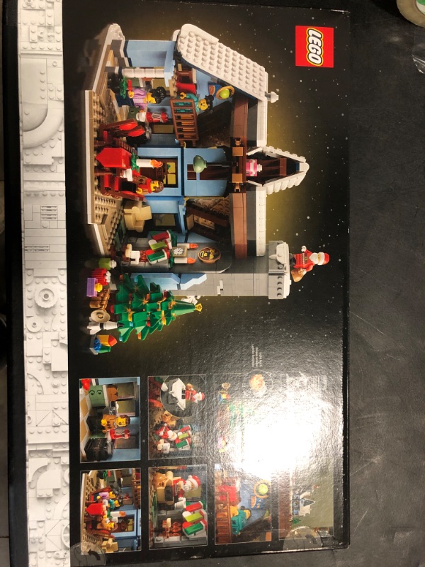 Photo 2 of LEGO Icons Santa’s Visit 10293 Christmas House Model Building Set for Adults and Families, Festive Home Décor with Xmas Tree, Gift Idea