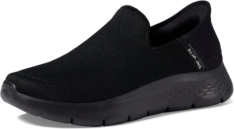 Photo 1 of Skechers Men's Gowalk Flex Hands Free Slip-ins Athletic Slip-on Casual Walking Shoes Sneaker, Black Size 7