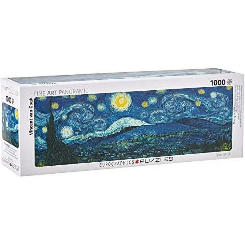 Photo 1 of EuroGraphics Starry Night Panorama (Expanded from Original) by Vincent Van Gogh 1000-Piece Puzzle