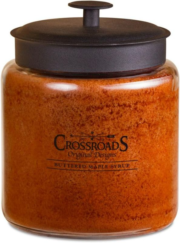 Photo 1 of Crossroads Buttered Maple Syrup® Scented 4-Wick Candle, 96 Ounce