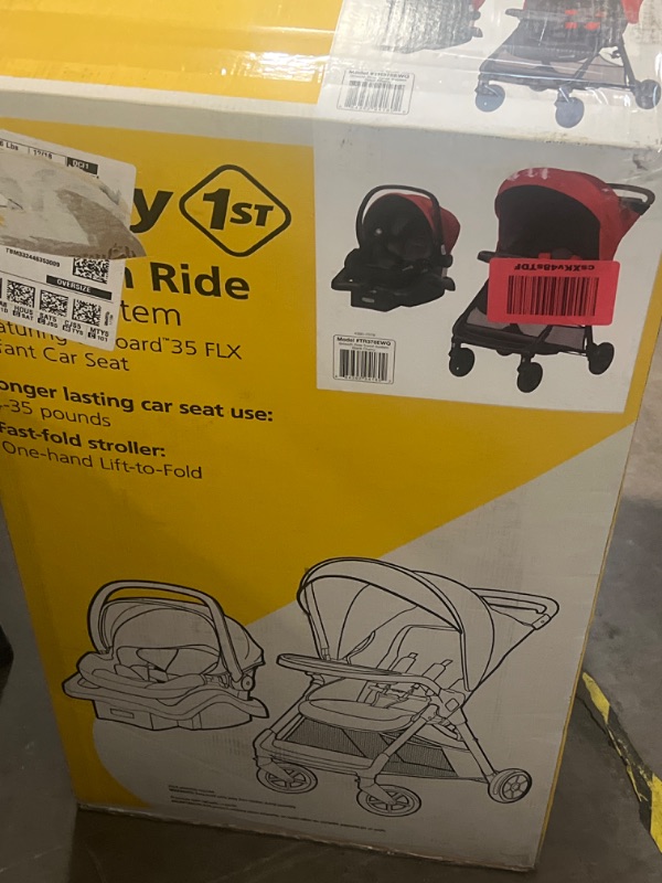 Photo 3 of Safety 1st Smooth Ride Travel System, Black Cherry