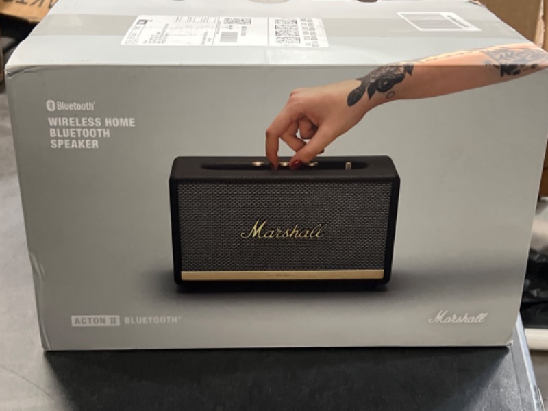 Photo 2 of Marshall Acton III Bluetooth Speaker - Black
