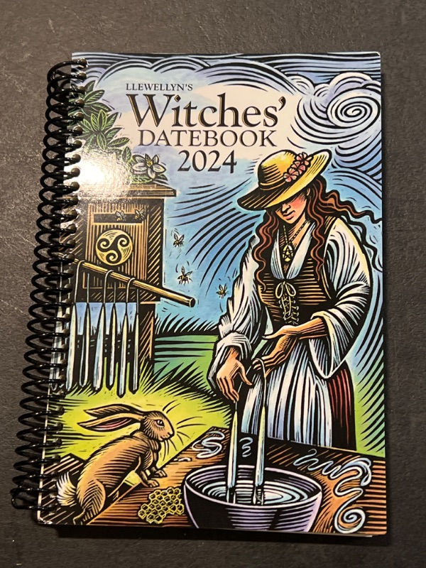 Photo 2 of Llewellyn's 2024 Witches' Datebook