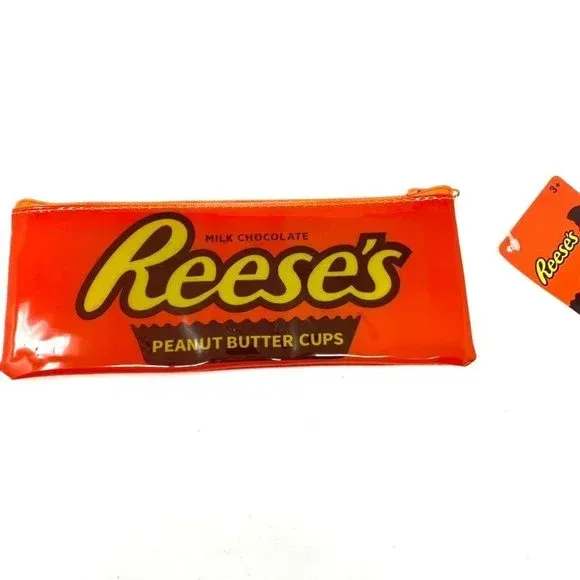Photo 1 of Reese's Peanut Butter Cups Pencil Case/ Wallet/ Coin Purse/ Cosmetic Case Pack of 2