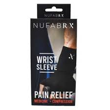 Photo 1 of Nufabrx Pain Relieving Medicine + Compression Wrist Sleeve