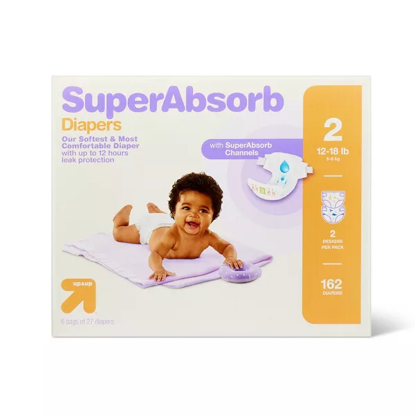 Photo 1 of Disposable Diapers Pack - up & up