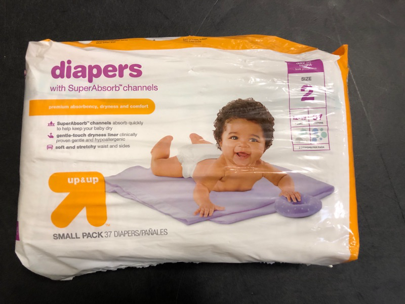 Photo 2 of Disposable Diapers Pack - up & up