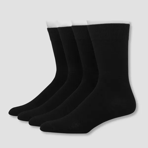 Photo 1 of Hanes Premium Men's 4pk Lightweight Casual Socks - Size 6-12