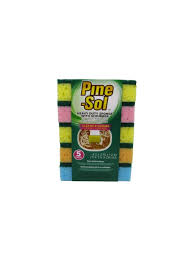 Photo 2 of Pine Sol Sponge with Scrubber 5 pk, Pine-Sol Soap Dispenser Dish Scrub