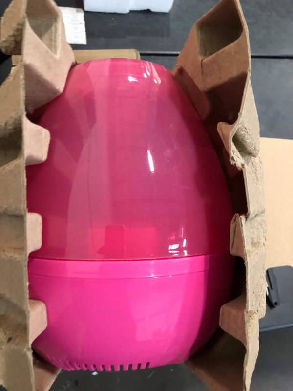 Photo 2 of Crane Ultrasonic Humidifiers for Bedroom and Office, 1 Gallon Cool Mist Air Humidifier for Large Room and Home, Humidifier Filters Optional, Pink Pink 1 Gallon