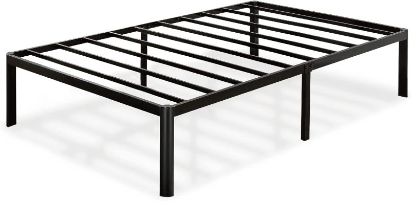 Photo 1 of Van 16 Inch Metal Platform Bed Frame / Steel Slat Support / No Box Spring Needed / Easy Assembly, Twin