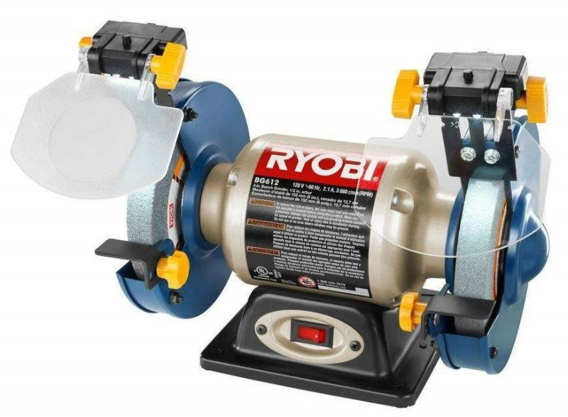 Photo 1 of RYOBI ZRBGH616 2.1 AMP 6-IN BENCH GRINDER