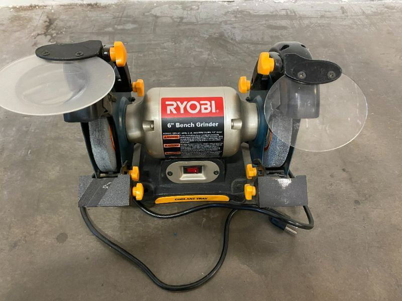 Photo 2 of RYOBI ZRBGH616 2.1 AMP 6-IN BENCH GRINDER