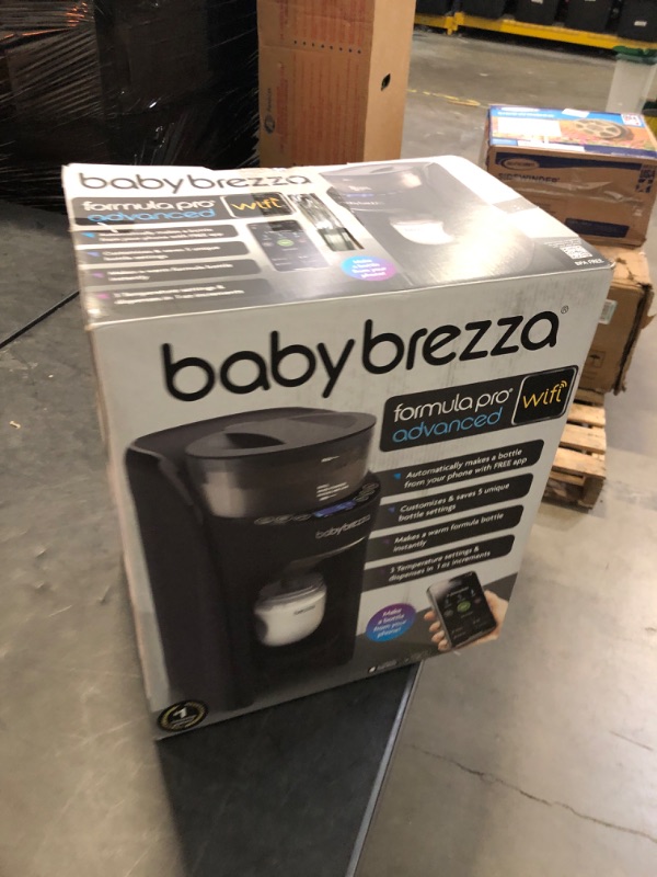 Photo 3 of Baby Brezza Formula Pro Mini Baby Formula Maker – Small Baby Formula Mixer Machine Fits Small Spaces and is Portable for Travel– Bottle Makers Makes The Perfect Bottle for Your Infant On The Go Advanced, WiFi