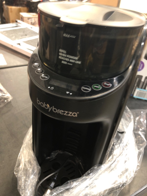 Photo 2 of Baby Brezza Formula Pro Mini Baby Formula Maker – Small Baby Formula Mixer Machine Fits Small Spaces and is Portable for Travel– Bottle Makers Makes The Perfect Bottle for Your Infant On The Go Advanced, WiFi