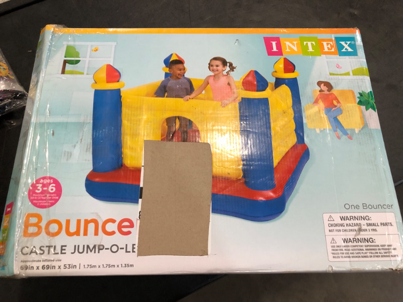 Photo 2 of Intex Recreation Intex Jump O Lene Castle Inflatable Bouncer, for Ages 3-6, Multicolor