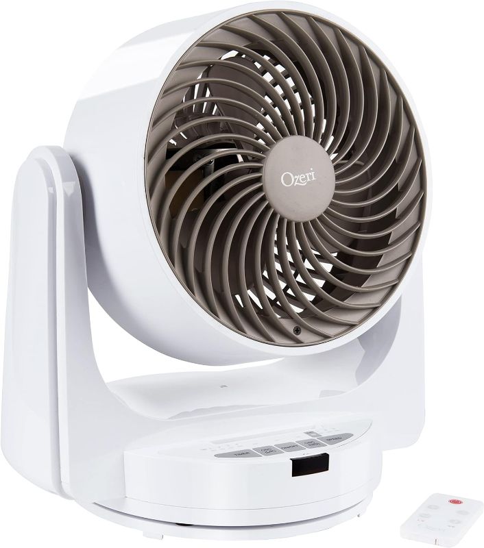 Photo 1 of Ozeri Brezza III Dual Oscillating 10" High Velocity Desk Fan,White