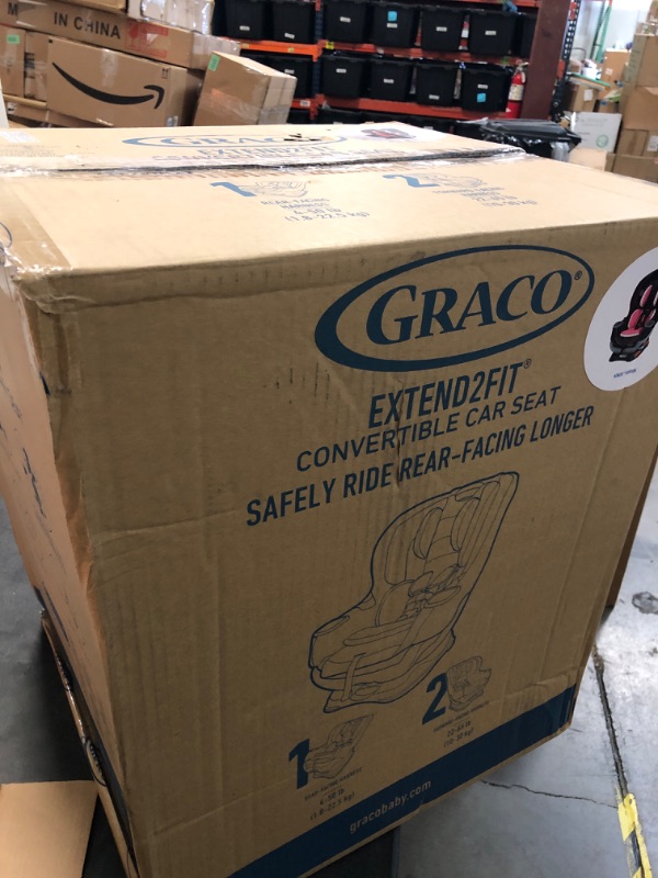 Photo 2 of Graco - Extend2Fit Convertible Car Seat, Kenzie
