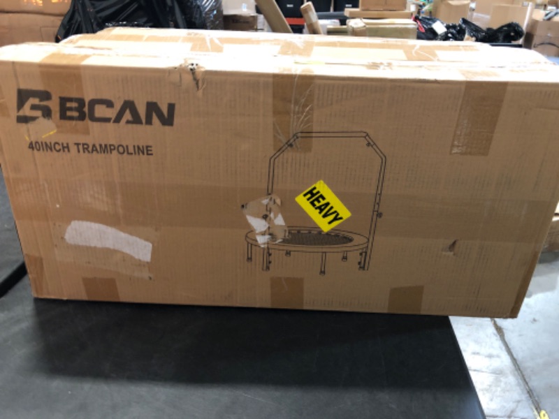 Photo 2 of BCAN 40/48" Foldable Mini Trampoline