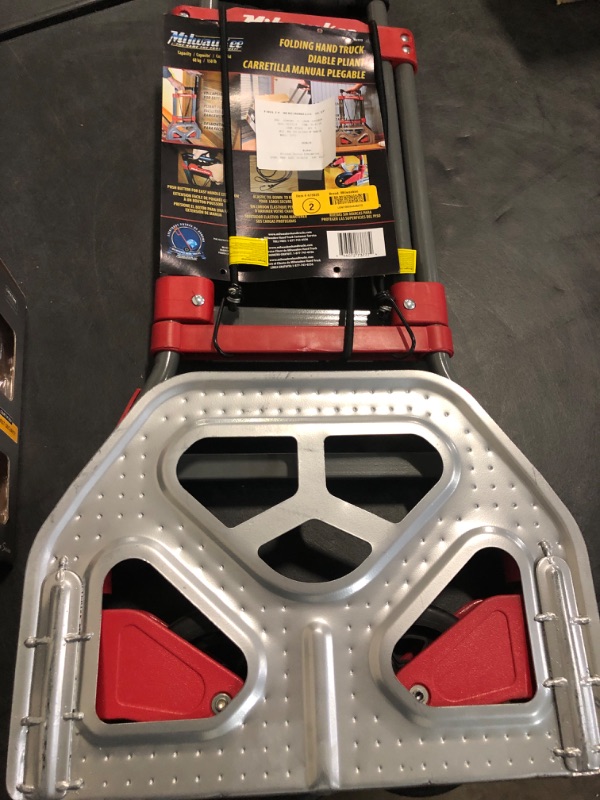 Photo 2 of Milwaukee Hand Trucks 73777 Fold up Hand Truck, 5 Piece