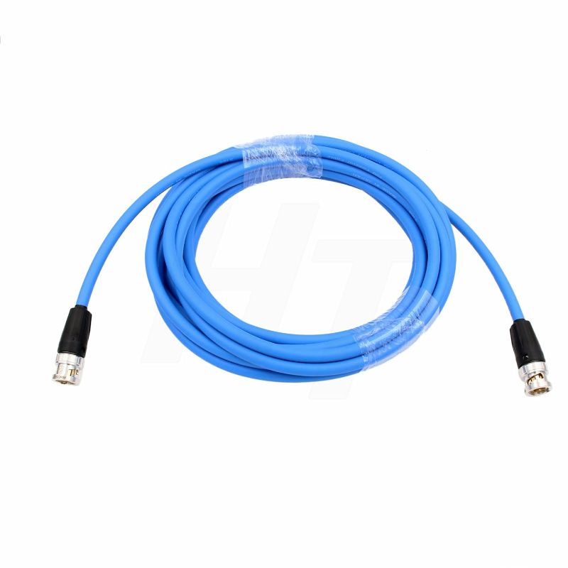 Photo 1 of 12G 4K Raw SDI Coaxial Video Cable BNC to BNC Canare LV-61S 75 ohm for Camera Monitor Flexible Shielded 5M Blue