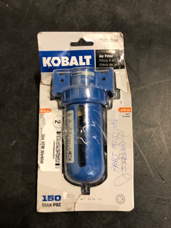 Photo 2 of Kobalt 3/8-in Air Filter