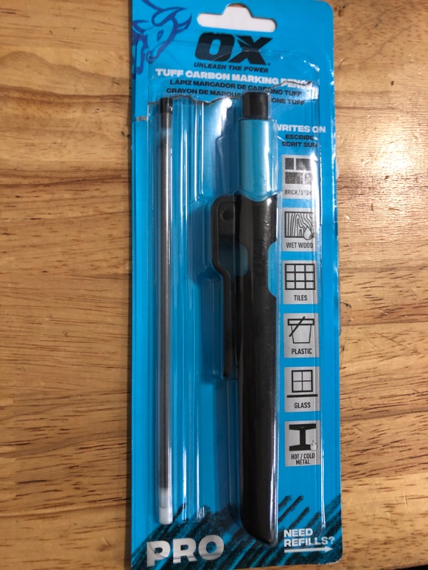 Photo 1 of OX Tools Pro 5-Pack 5-Pieces Black/Blue Carpenter Penci
