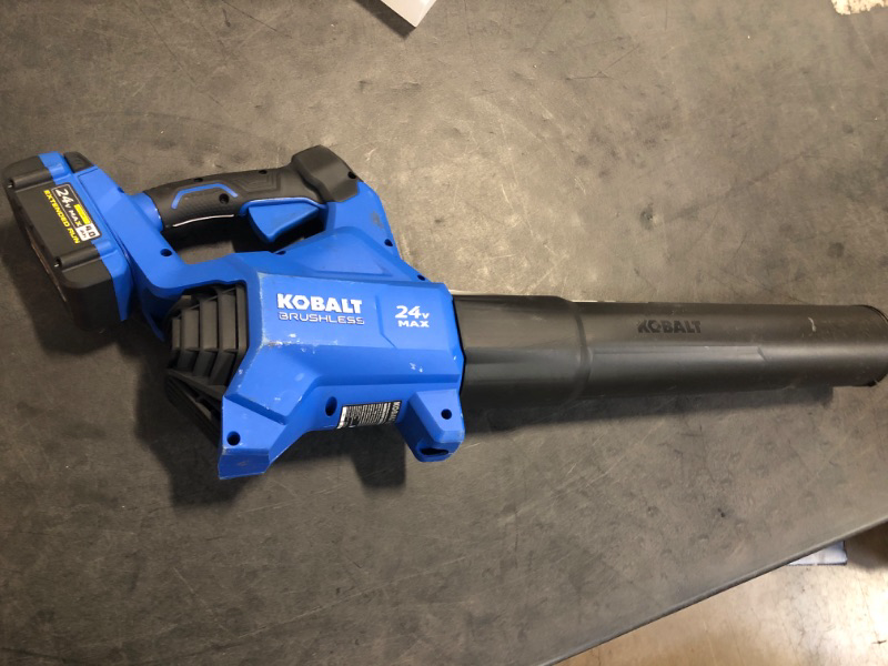 Photo 2 of Kobalt 700-CFM 115-MPH Corded Electric Handheld Leaf Blower