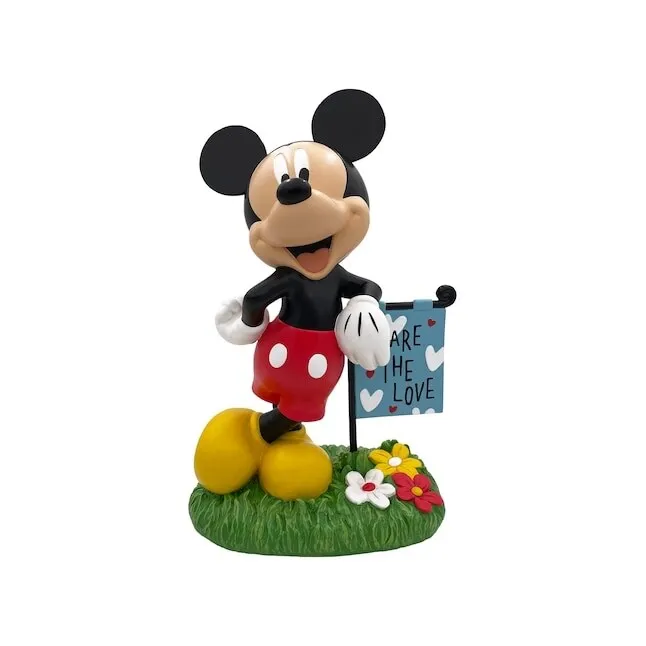 Photo 1 of Disney 14.13-in H x 8.27-in W Green Mickey Garden Statue