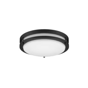 Photo 1 of Project Source MXL1137-L24K9027H flushmounts - View #3
Project Source 1-Light 11-in Matte Black LED Flush Mount Light