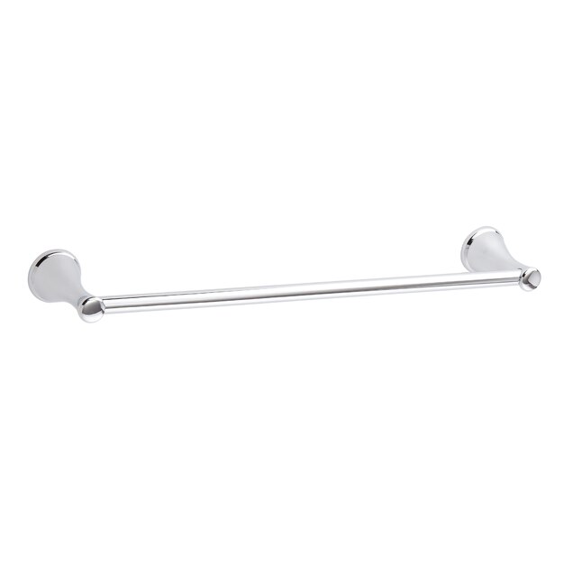 Photo 1 of Style Selections Bailey 18-in Chrome Wall Mount Single Towel Bar
