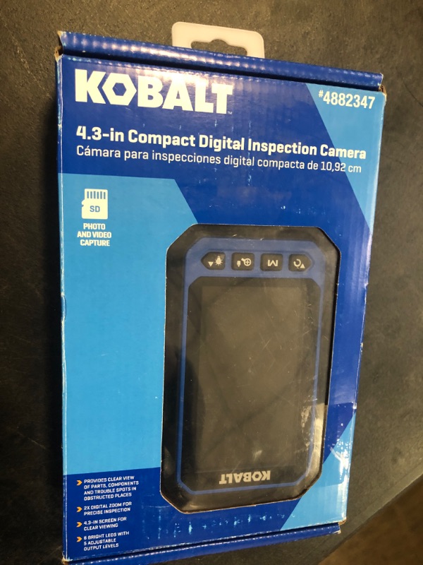 Photo 2 of Kobalt 4.3 In. Compact Digital Inspection Camera