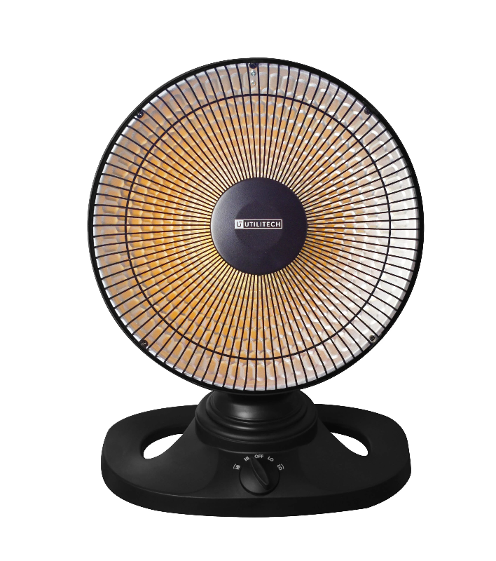 Photo 1 of Utilitech Up to 1000-Watt Infrared Parabolic Dish Indoor Electric Space Heater