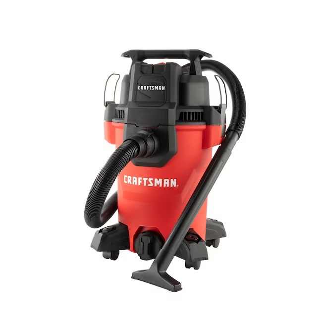 Photo 1 of CRAFTSMAN 4-Gallons 3.5-HP Corded Wet/Dry Shop Vacuum with Accessories Included