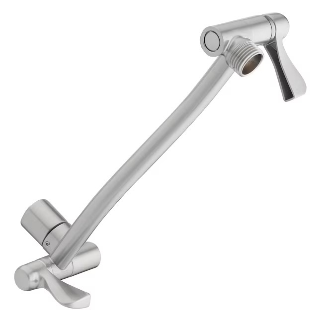 Photo 1 of Project Source Chrome 8.95-in Shower Arm (0.5-in-ID)