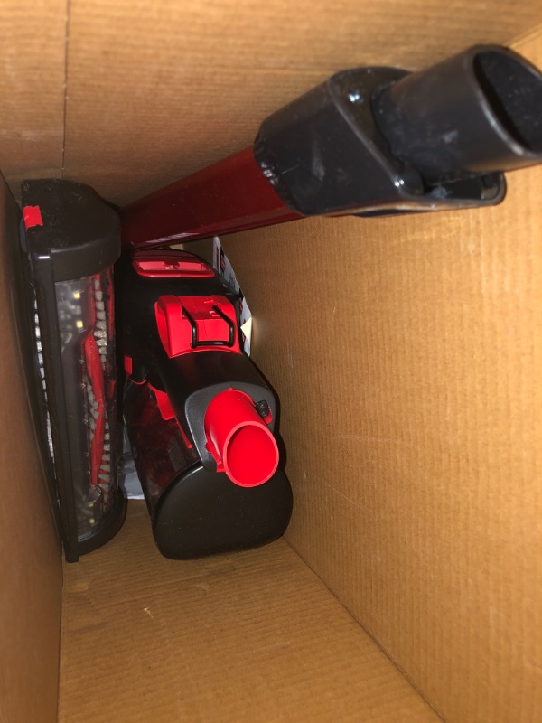 Photo 2 of CRAFTSMAN V20 Cordless Stick Vacuum Kit, Removable Battery Included (CMCVS001D1), Red