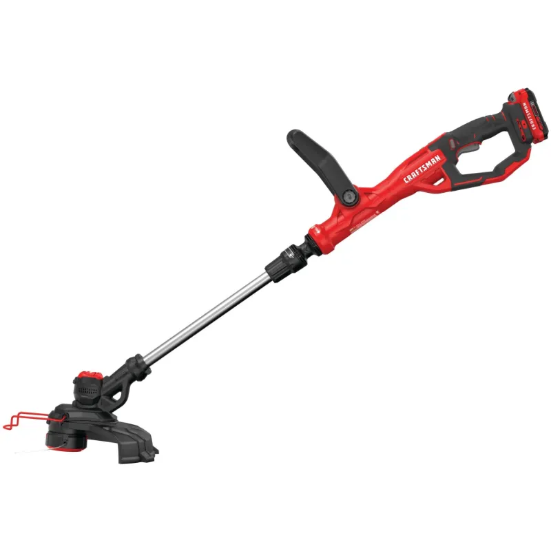 Photo 1 of CRAFTSMAN CMCST900D1 V20* Cordless WEEDWACKER® String Trimmer/Edger - Automatic Line Advance Feed with CMCHTS820D1 V20* 22" Cordless Hedge Trimmer w/ Hedge Trimmer