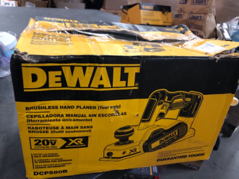 Photo 3 of DEWALT DCP580B 20V MAX Brushless Planer (Tool Only) Planer Only