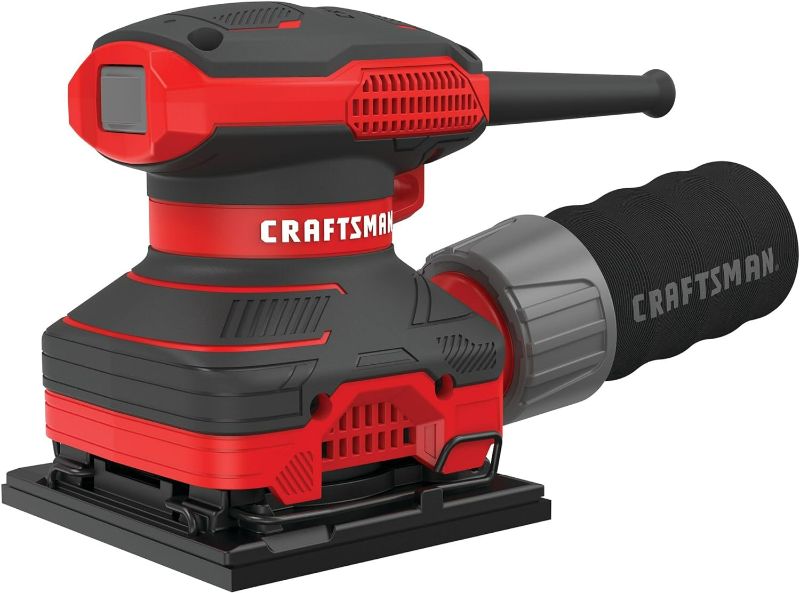 Photo 1 of CRAFTSMAN Electric Sander, 1/4 inch Sheet, 13,500 OPM, 2 Amp, Corded (CMEW230)