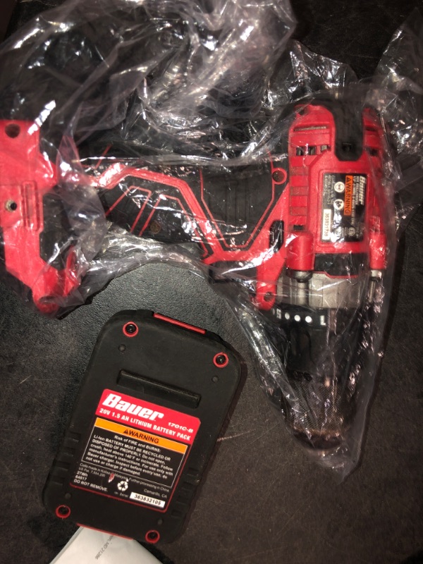 Photo 2 of CRAFTSMAN V20 Cordless Drill/Driver Kit, 1/2 inch, Battery and Charger Included (CMCD700C1) Drill Kit Kit