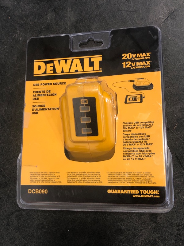 Photo 2 of DEWALT 20-V Lithium-ion Battery Adapter 