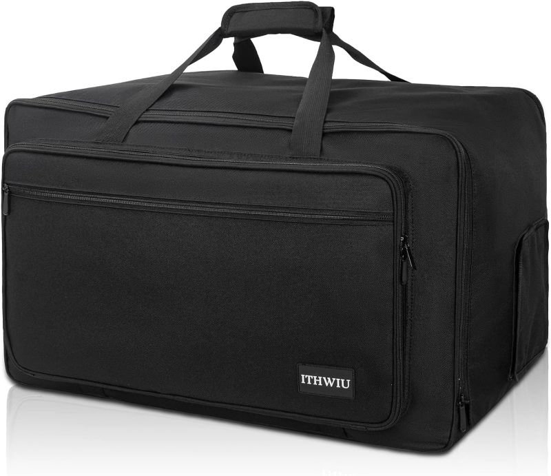 Photo 1 of Speaker Carrying Bag with Thickened Sponge for Compact 12" Speaker Cabinets; Heavy-Duty Fits QSC K12, Yamaha DXR12 and more (IT-TOTE12), Black