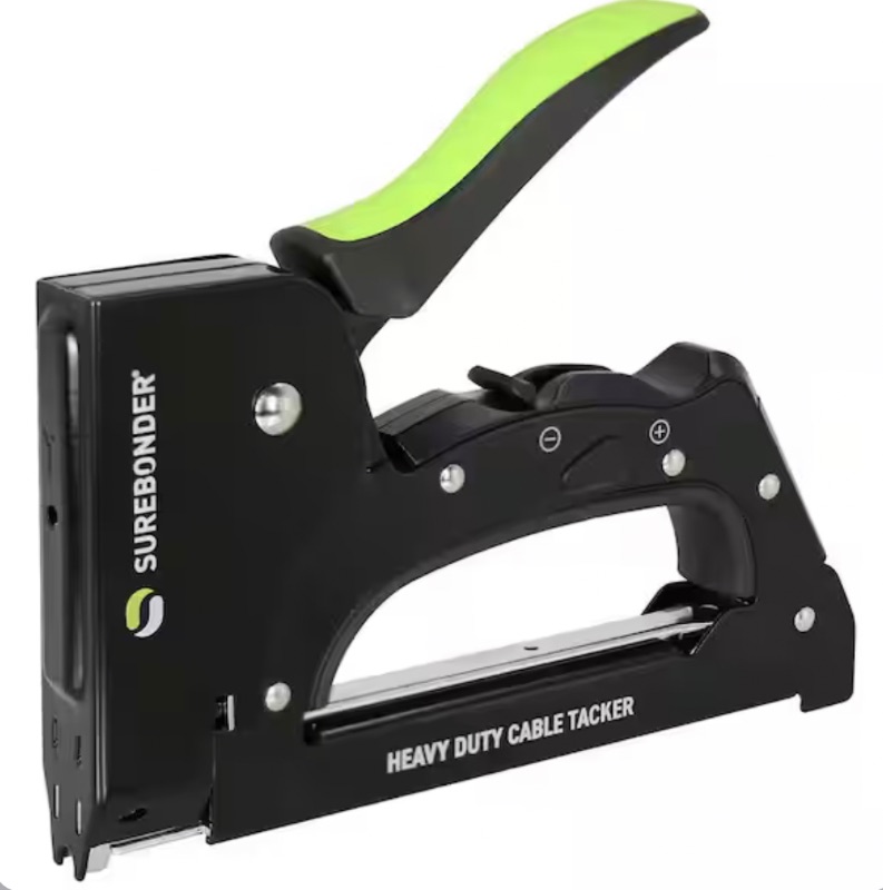 Photo 1 of SUREBONDER Cable Tacker Heavy Duty Manual Staple Gun