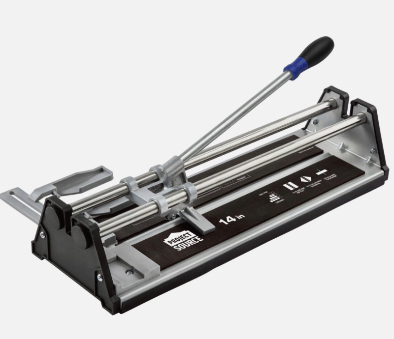 Photo 1 of Project Source 14-in Ceramic Tile Cutter Kit