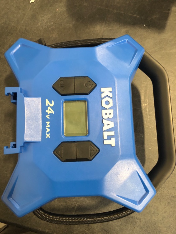 Photo 2 of Kobalt 24 Volt Cordless High Pressure Inflator Air Inflator Tool Only K24HP