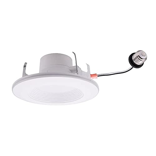 Photo 1 of Utilitech Night Glow 6-in 65-Watt Equivalent White Round Dimmable Recessed Downlight