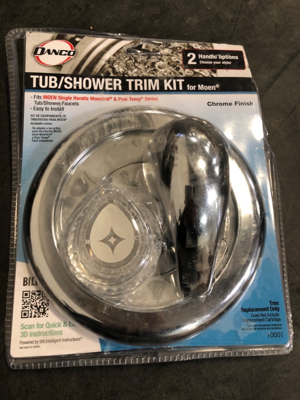 Photo 2 of Danco Chrome Tub/ Shower Trim Kit for Moen