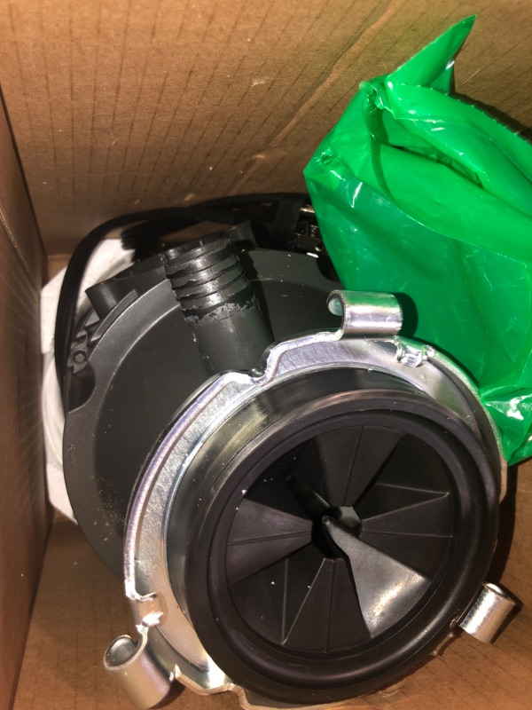 Photo 1 of Insinkerator Badger Corded 1/2-HP Continuous Feed Garbage Disposal in Gray | 79051A-ISE