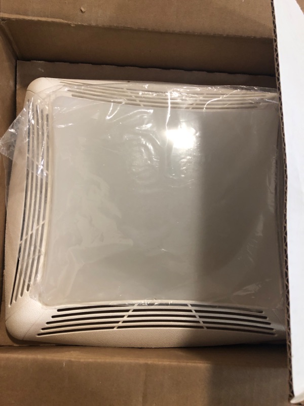 Photo 2 of Broan 3.5-Sone 70-CFM White Lighted Bathroom Fan